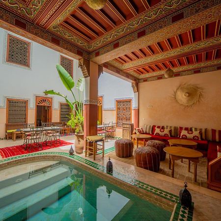 Riad Euphorbe Marrakesh Bagian luar foto