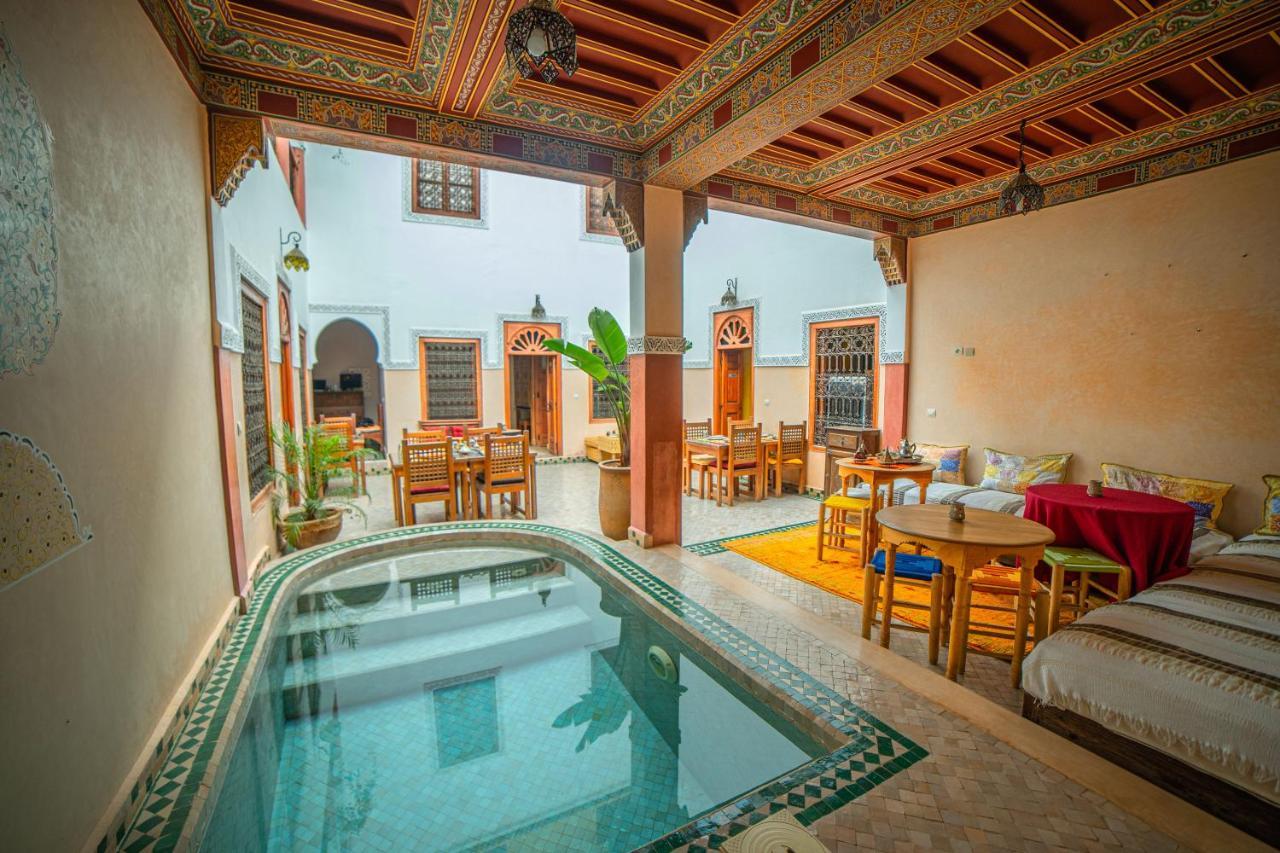 Riad Euphorbe Marrakesh Bagian luar foto