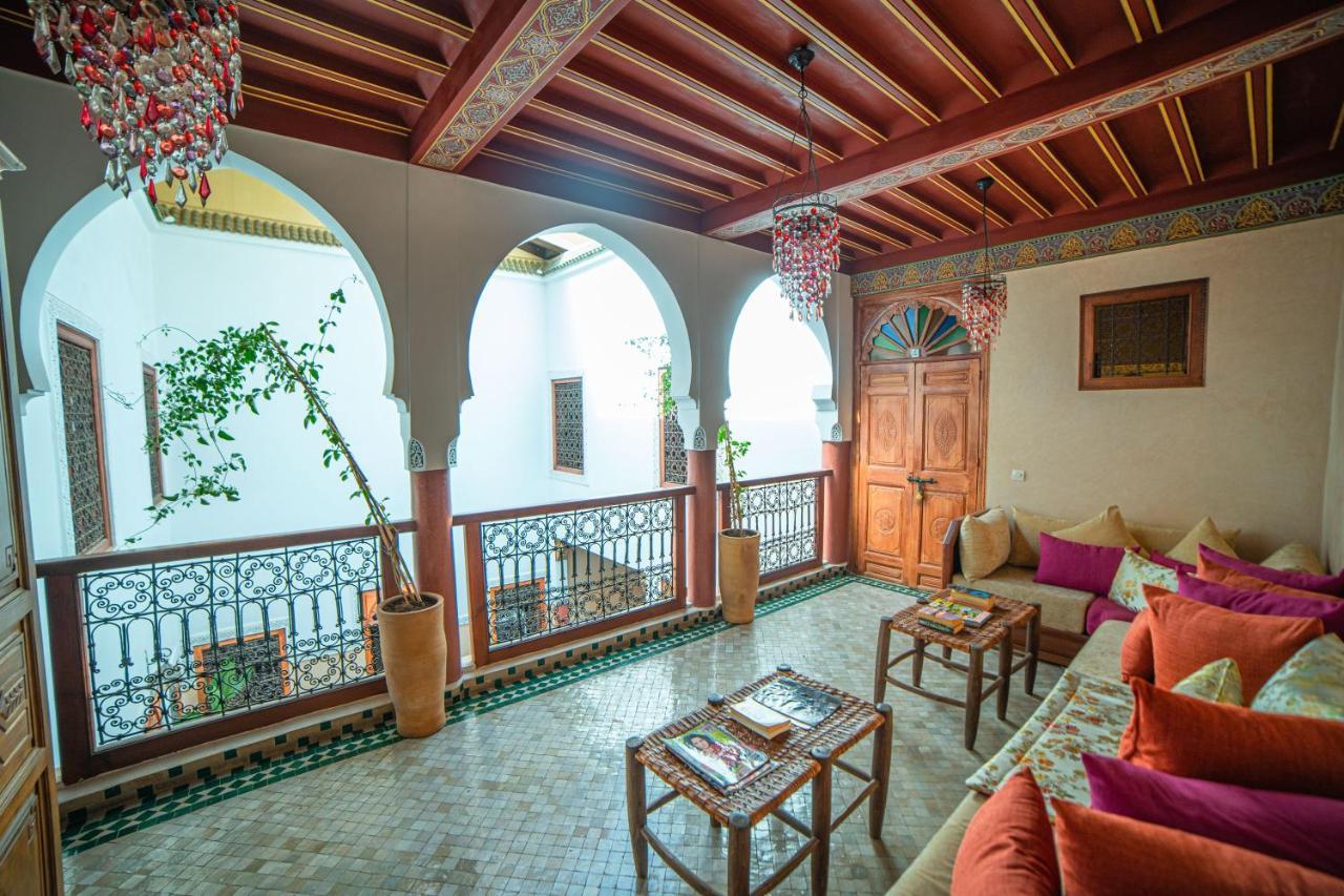 Riad Euphorbe Marrakesh Bagian luar foto
