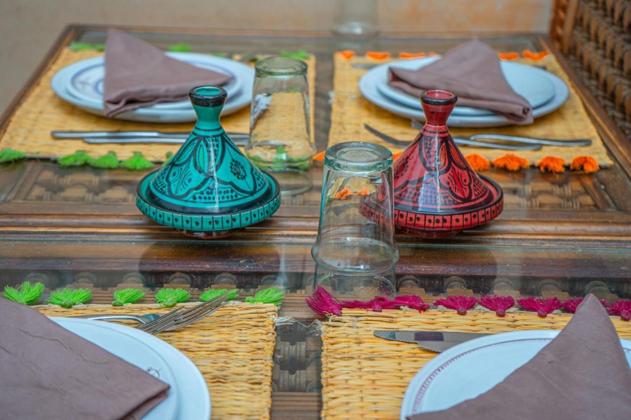 Riad Euphorbe Marrakesh Bagian luar foto