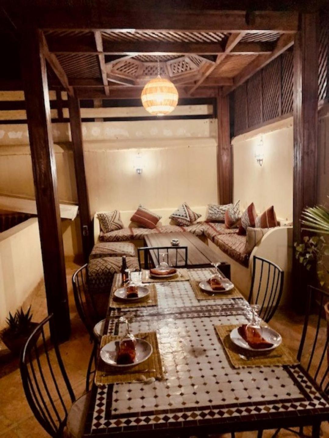 Riad Euphorbe Marrakesh Bagian luar foto