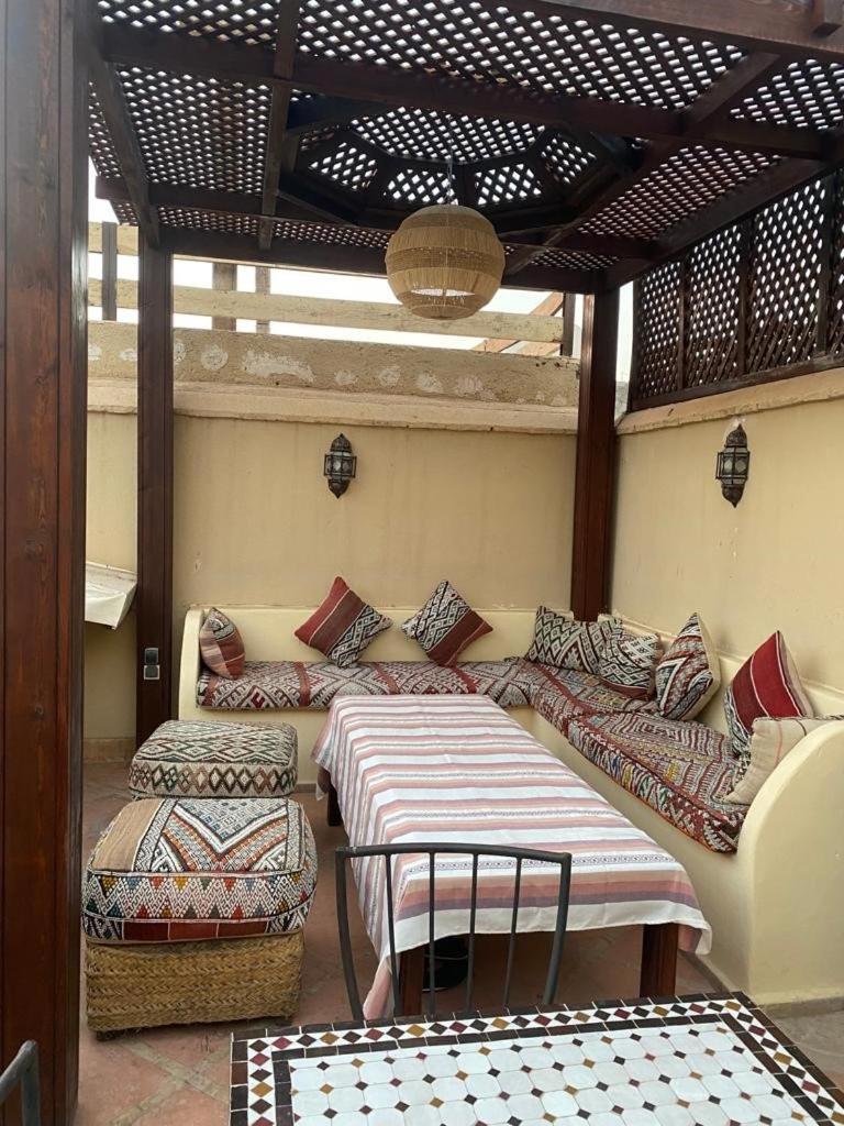 Riad Euphorbe Marrakesh Bagian luar foto